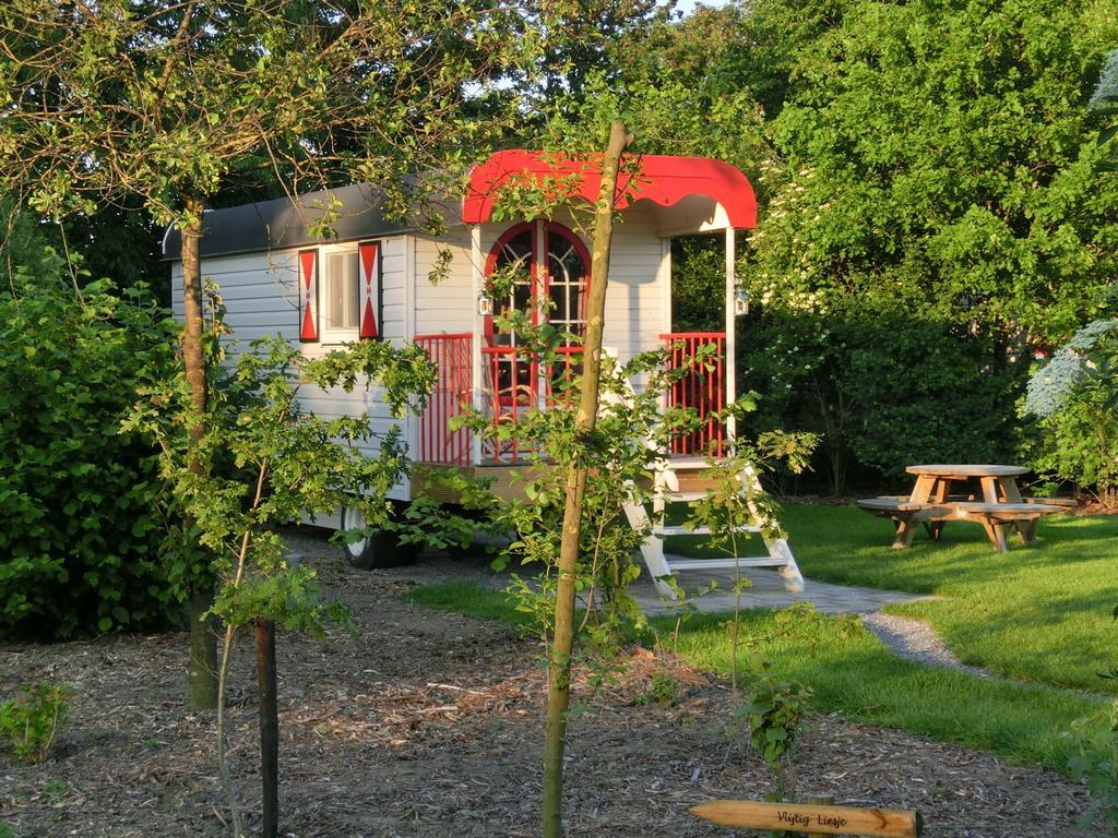Pipowagen Camping Puur Genieten Bed & Breakfast Someren Cameră foto